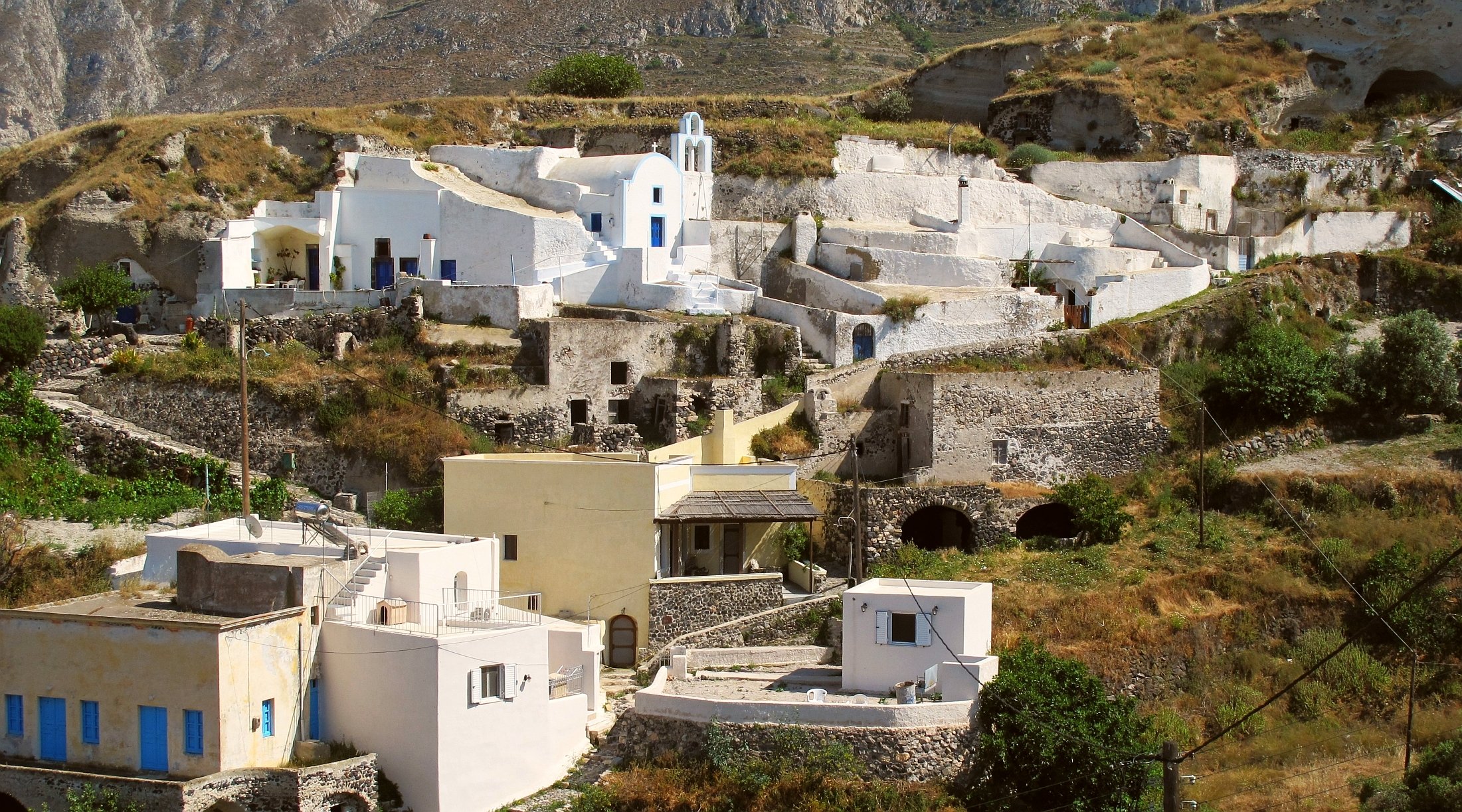 Santorini Traditional Villages and Oia Sunset