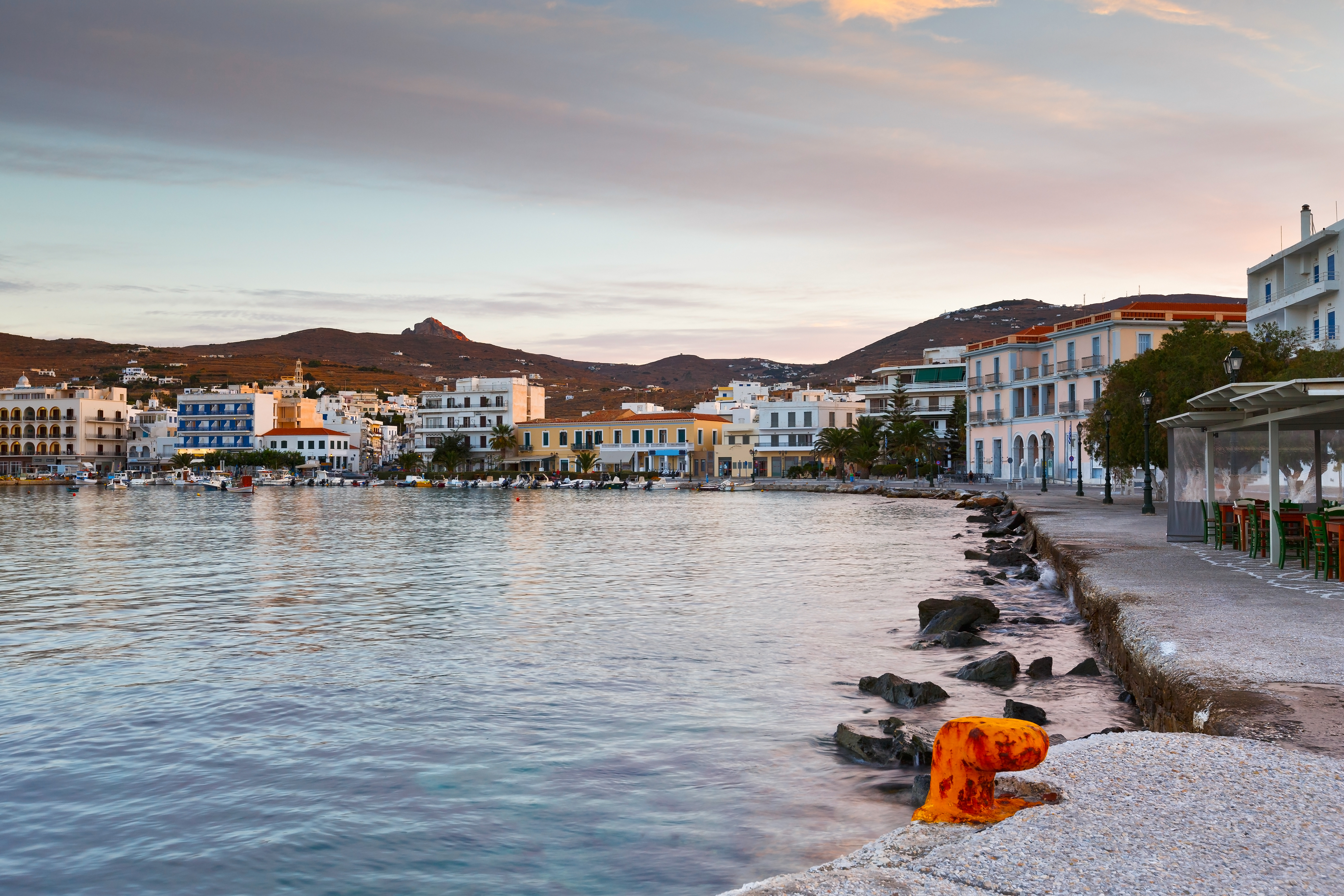 Tinos waterfront