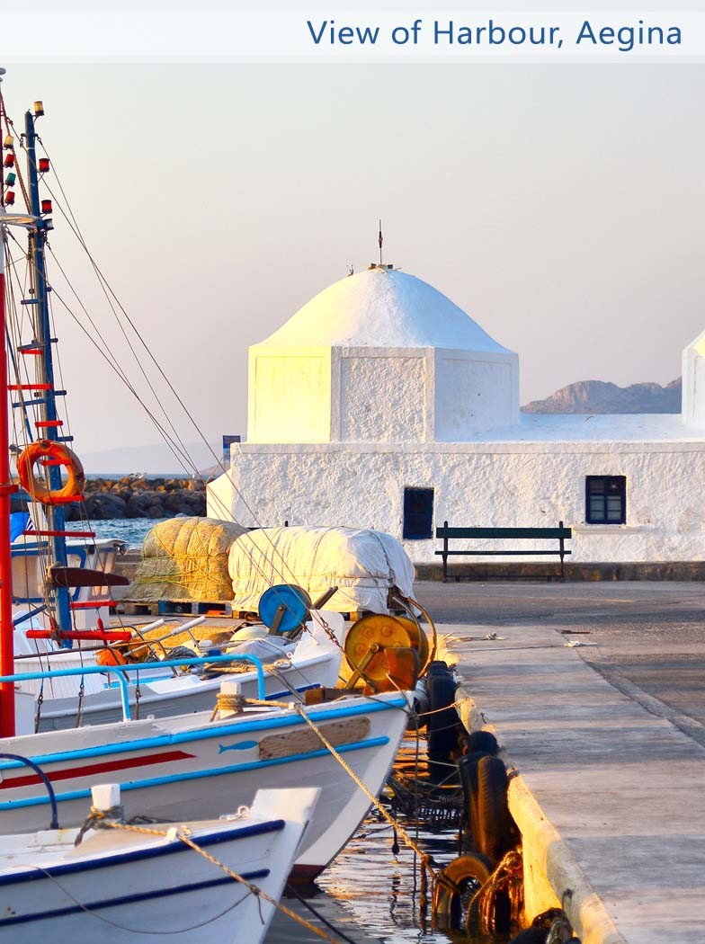 Aegina harbour