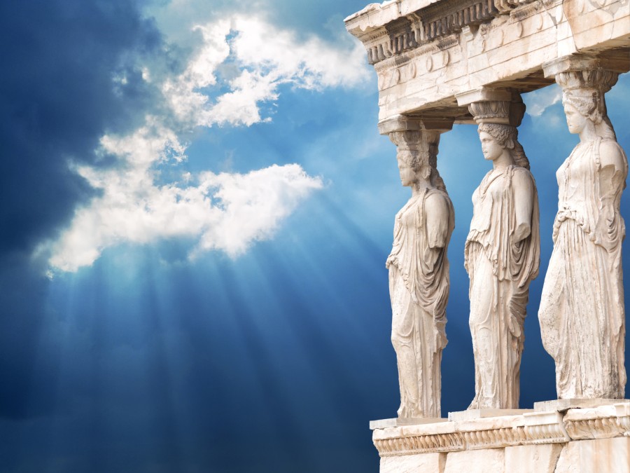 Karyatides Athens